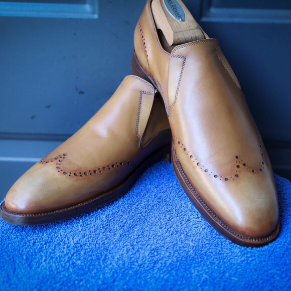 Allen Edmonds 8.5-D Sienna Lazy Man Loafer Mens Dress Shoes - Picture 1 of 14